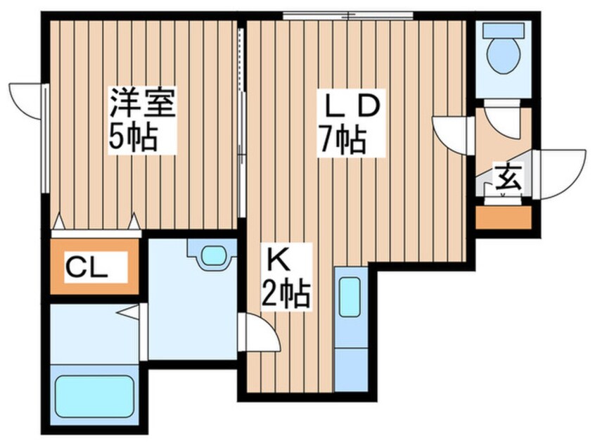 間取図 グラウディ・レビジョンⅢ