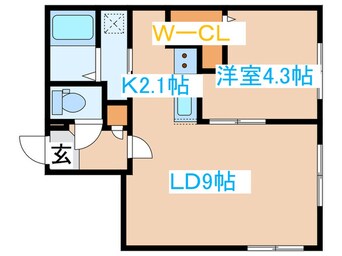 間取図 グランエリーナ南郷