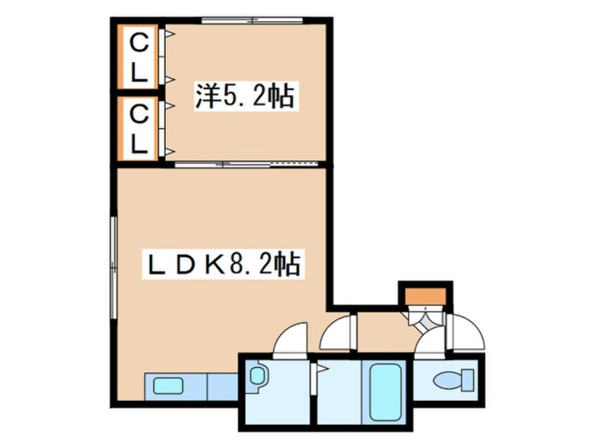 間取図 コムメゾン