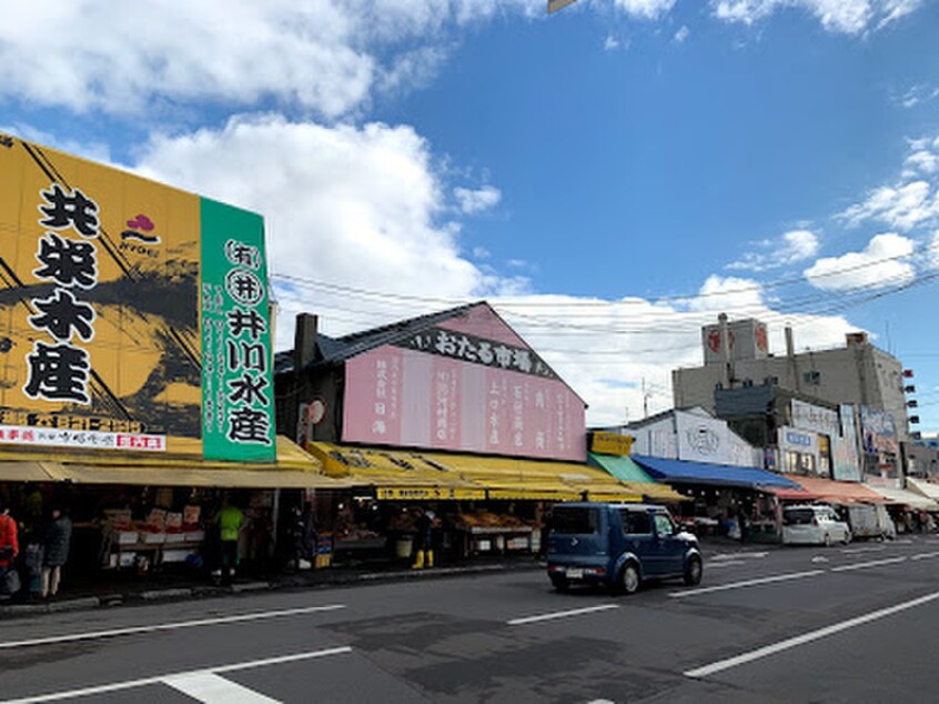札幌市場外市場商店街(ディスカウントショップ)まで180m Grandee桑園
