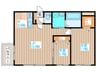 Residence　Lea　Lea 2LDKの間取り