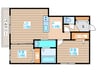 Residence　Lea　Lea 2LDKの間取り
