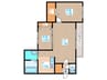 Residence　Lea　Lea 2LDKの間取り