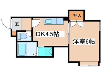 間取図 シュア－ブ２３