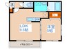 プレミアシティ元町 1LDKの間取り