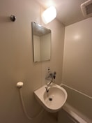 洗面 メゾンエクレ－レ中の島