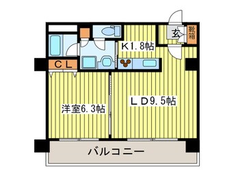 間取図 クレアシオン桑園