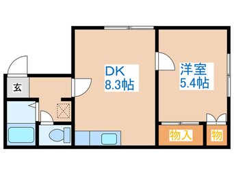 間取図 ウィンテラスⅡ