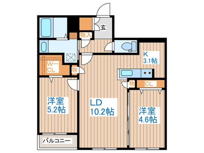 間取り図 ALPHA GRANDE札幌南４条