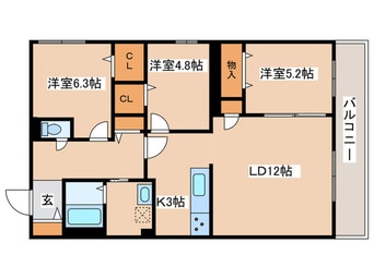 間取図 CHIARO　SAPPORO