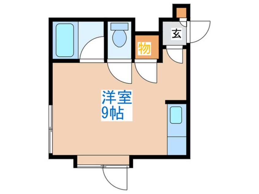 間取図 発寒２条クラブハウス