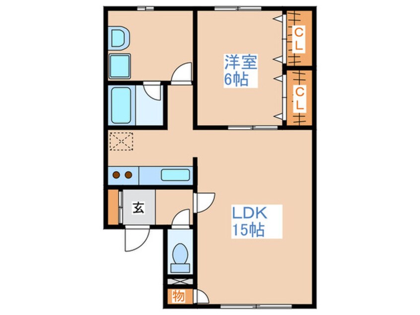 間取図 ハウス　ピラ