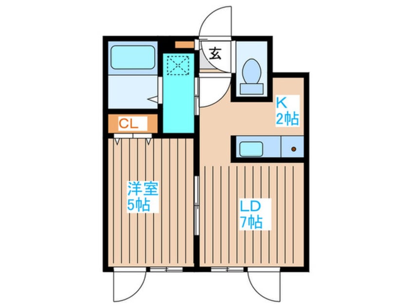 間取図 Ｉｓコート