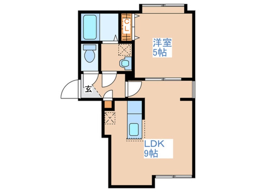 間取図 ロイヤルハイアット平岸