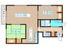 ハイム宮の森３５ 2LDKの間取り