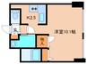 藤井ビル北１１条 1Kの間取り