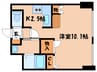 藤井ビル北１１条 1Kの間取り