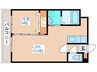 ＳＥＮＮＡ澄川 1LDKの間取り