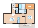 Regulus南郷の間取図