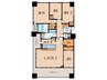 ﾗｲｵﾝｽﾞ大通ｸﾞﾗﾝｾﾞ(1001) 4LDKの間取り