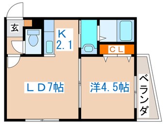 間取図 ル・ファールＮ１８