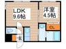 ル・ファールＮ１８ 1LDKの間取り
