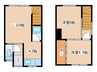 平岸3-6　一棟二戸 2LDKの間取り