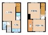 平岸3-6　一棟二戸 2LDKの間取り