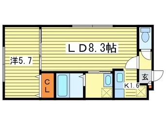 間取図 リージェントN札幌