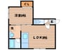 伏古ＭＳ入山 1LDKの間取り