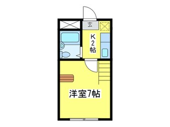 間取図 クィ－ン南５条