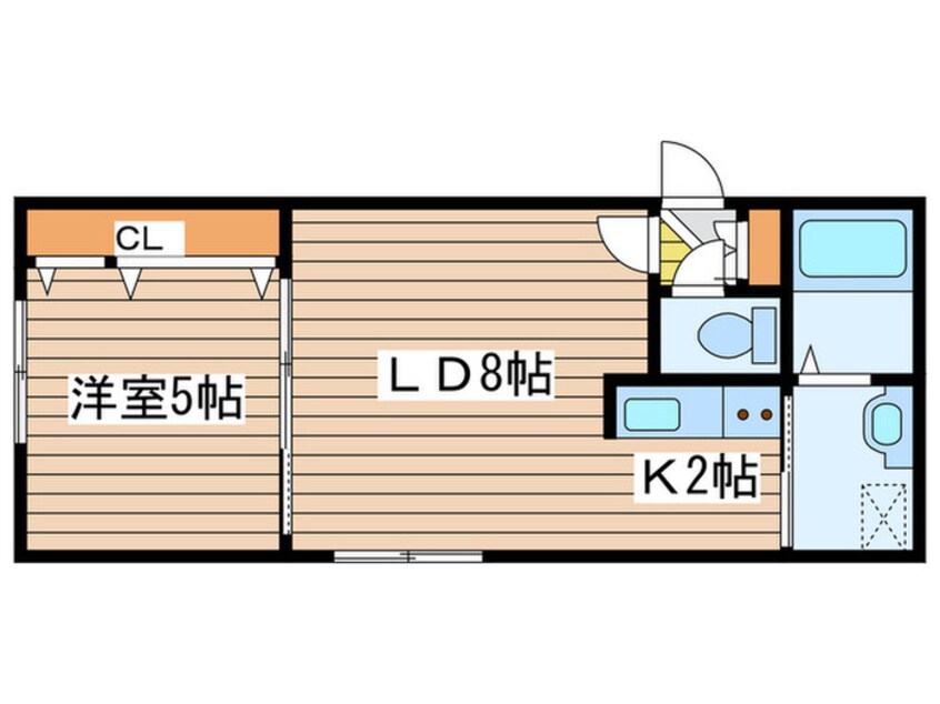 間取図 レジナス澄川