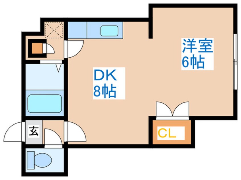 間取図 ハシモトロイヤル山の手