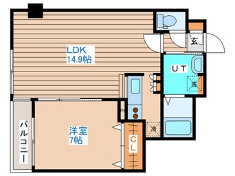 間取図 Ｇ・ＦＬＡＴ／５１２
