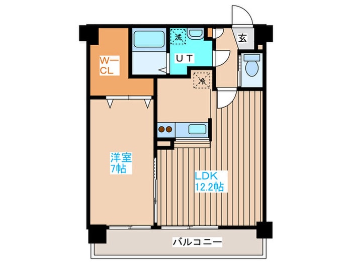 間取り図 Ｇ・ＦＬＡＴ／５１２