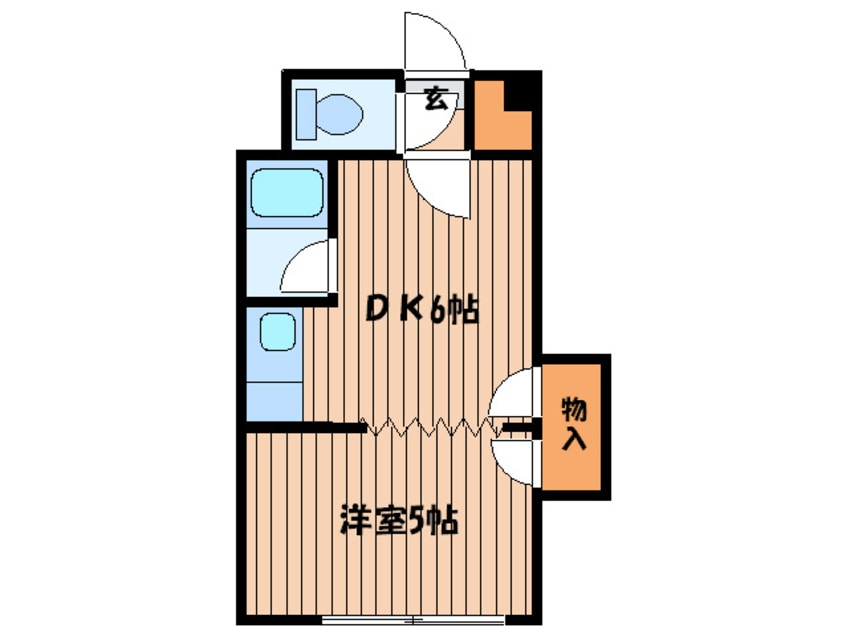 間取図 サニープレイス南郷