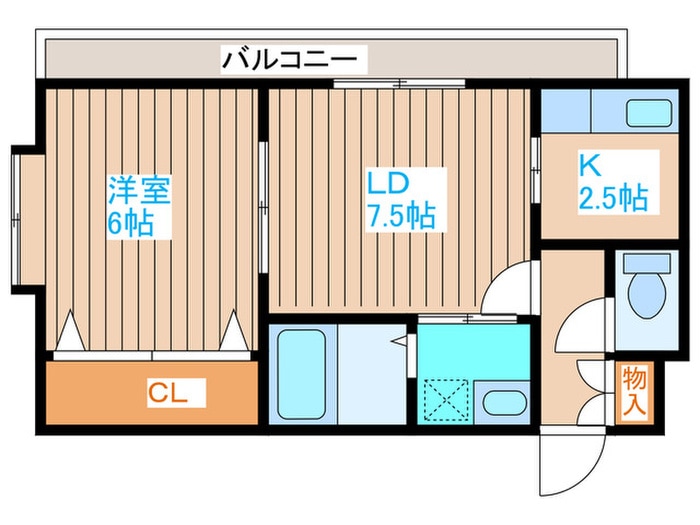 間取り図 ティアラ大谷地