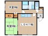 ロイヤルハイツ２３ 2LDKの間取り