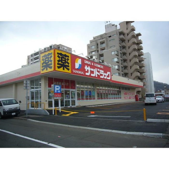 サンドラッグ(ドラッグストア)まで357m ハイム五条館