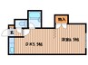 ＤＥＶＥＸ３８２ 1DKの間取り