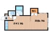 ＤＥＶＥＸ３８２ 1DKの間取り