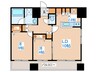 MJsquare KOTONI 2LDKの間取り