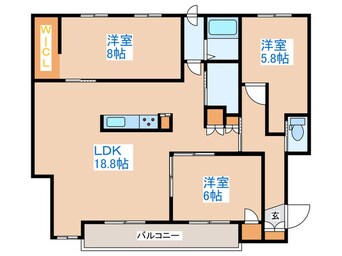 間取図 SUN　WHOLE21
