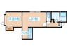 グランエステート菊水元町 1LDKの間取り