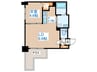 S-RESIDENCE大通公園admirio 1LDKの間取り