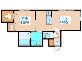 間取図 アウラ サッポロ