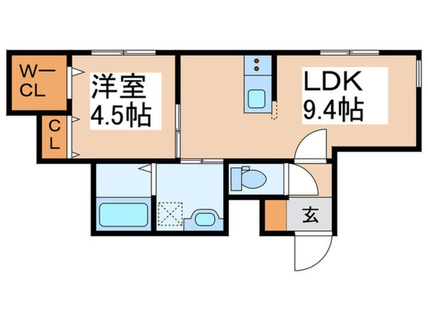 間取図 アウラ サッポロ
