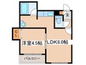 第２北美マンションの間取図