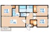 ボヌール手稲本町 3LDKの間取り