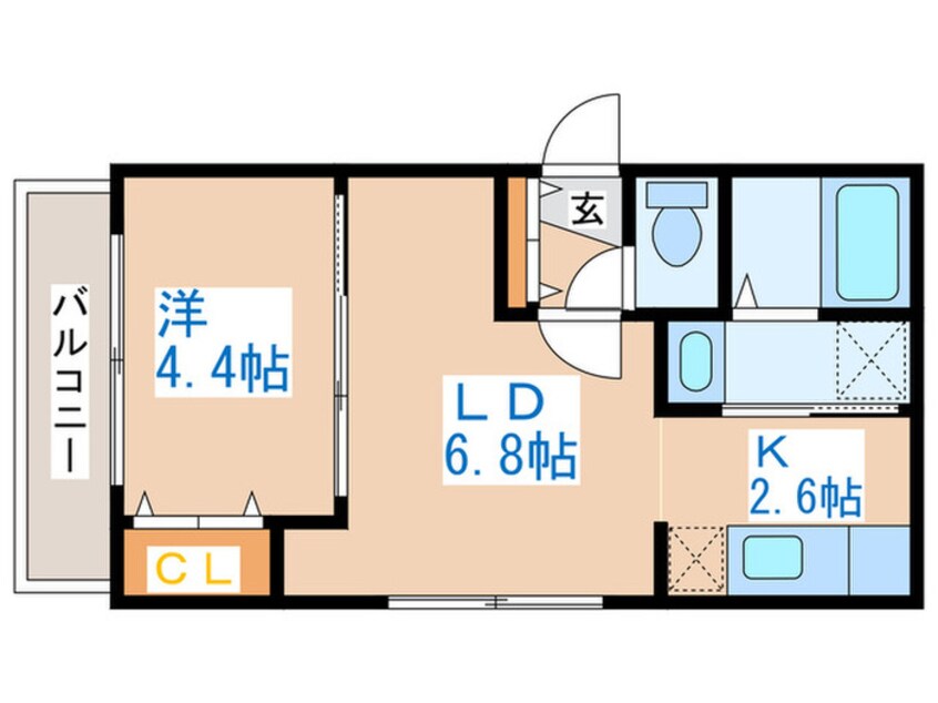 間取図 ディオグラシア琴似